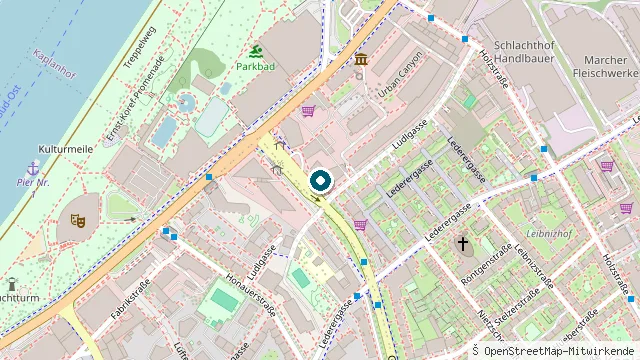 Karte: Gruberstraße 7B, 01 2/G/E, 4020 Linz