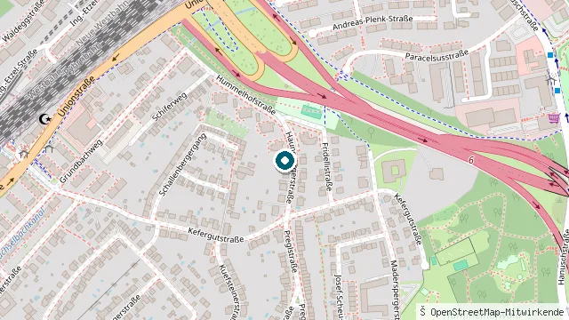 Karte: Haunspergerstraße 9, 4020 Linz